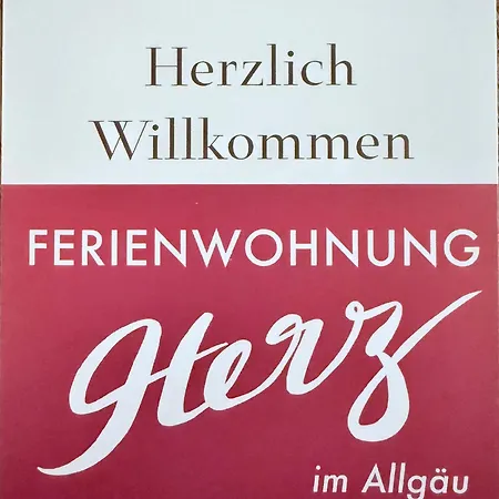 Apartman Herz Im Allgaeu